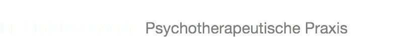  Dr. Christian Gaedt Psychotherapeutische Praxis